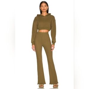 Lovers + Friends Winslow Olive Loungewear Set NWT